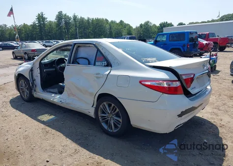 2015 Toyota Camry Se из США, поврежденный, VIN 4T1BF1FK0FU027976
